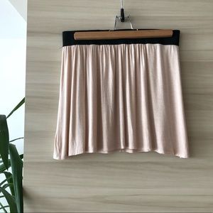 ARITZIA BLUSH PINK SKIRT